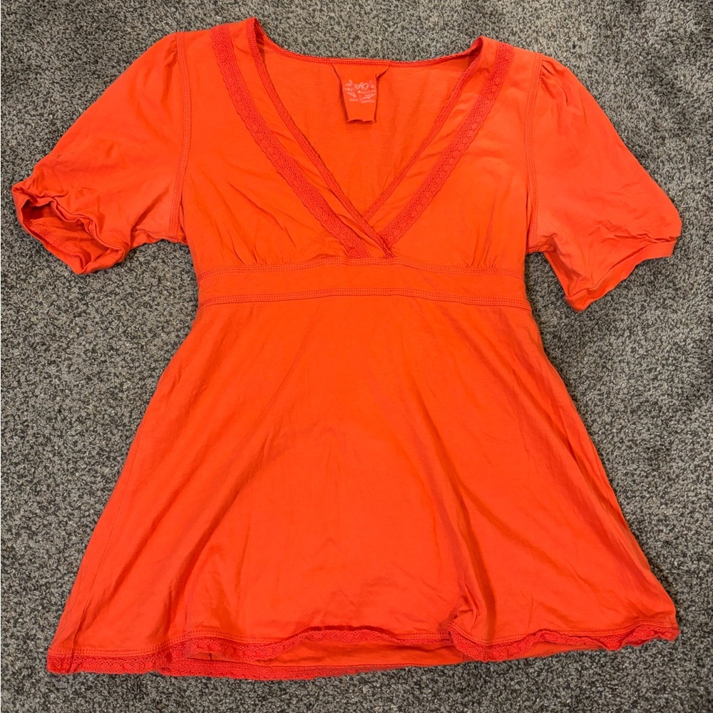 Y2K Babydoll Top